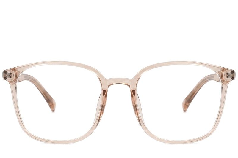 Occhiali rettangolari in TR90 marrone #BS0620-0373