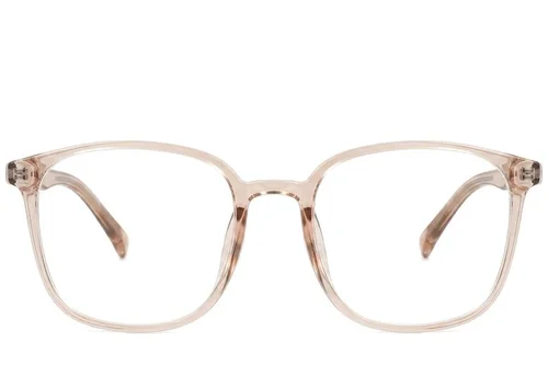Lunettes rectangulaires marron TR90 #BS0620-0373