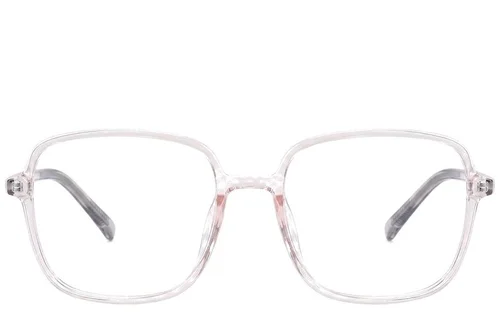 Lunettes rectangulaires transparentes TR90 #BS0620-0376