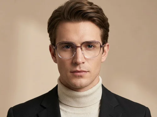 Lunettes rectangulaires marron TR90 #BS0620-0379