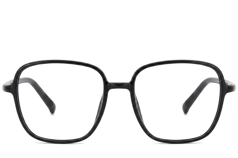 Rectangular Black TR90 Glasses #BS0620-0380