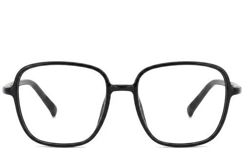 Lunettes rectangulaires noires TR90 #BS0620-0380