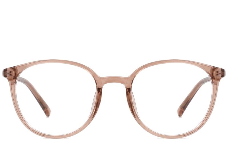 Oval Brown TR90 Glasses #BS0620-0382