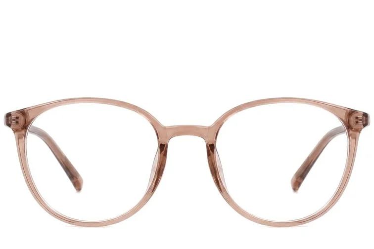 Oval Brown TR90 Glasses #BS0620-0382
