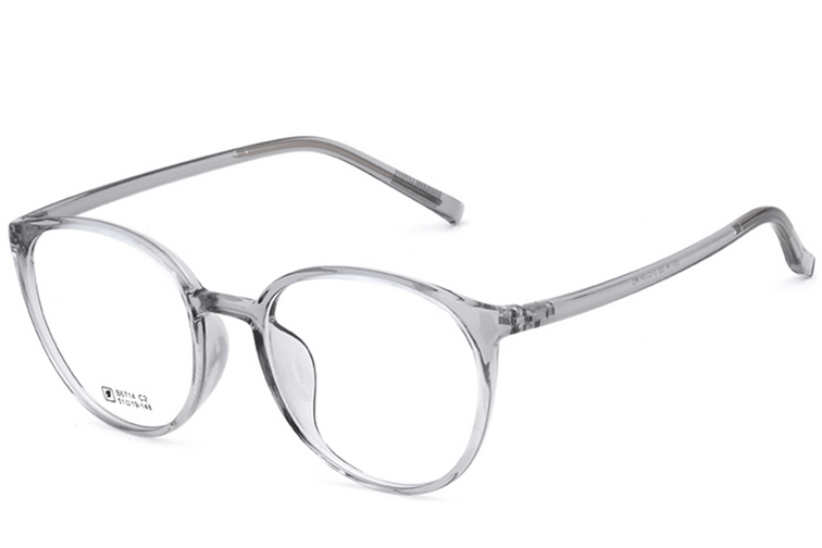 Oval Gray TR90 Glasses #BS0620-0384