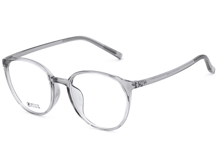 Oval Gray TR90 Glasses #BS0620-0384
