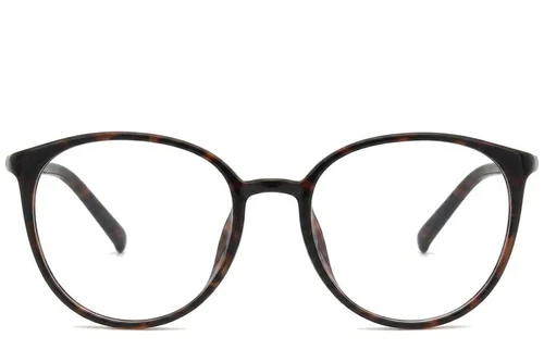 Lunettes ovales écaille de tortue TR90 #BS0620-0385