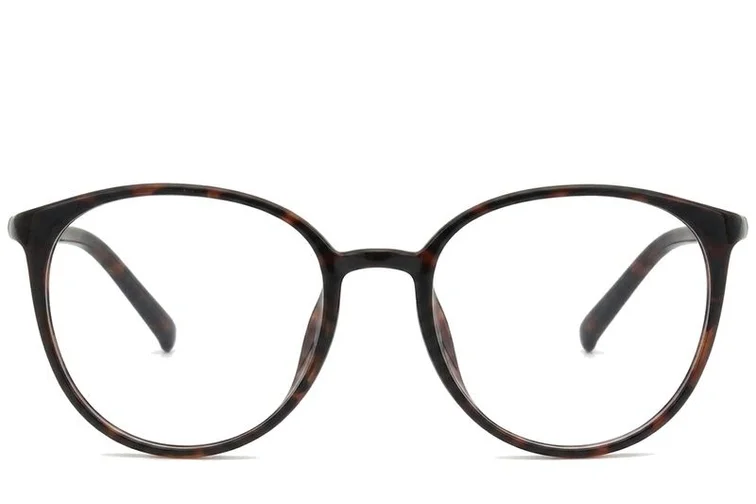 Oval Tortoiseshell TR90 Glasses #BS0620-0385