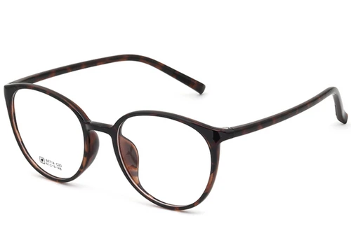 Oval Tortoiseshell TR90 Glasses #BS0620-0385