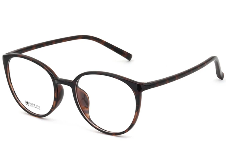 Ovale TR90-Brille in Schildpattoptik #BS0620-0385