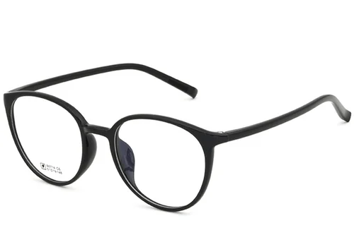 Lunettes ovales noires TR90 #BS0620-0387