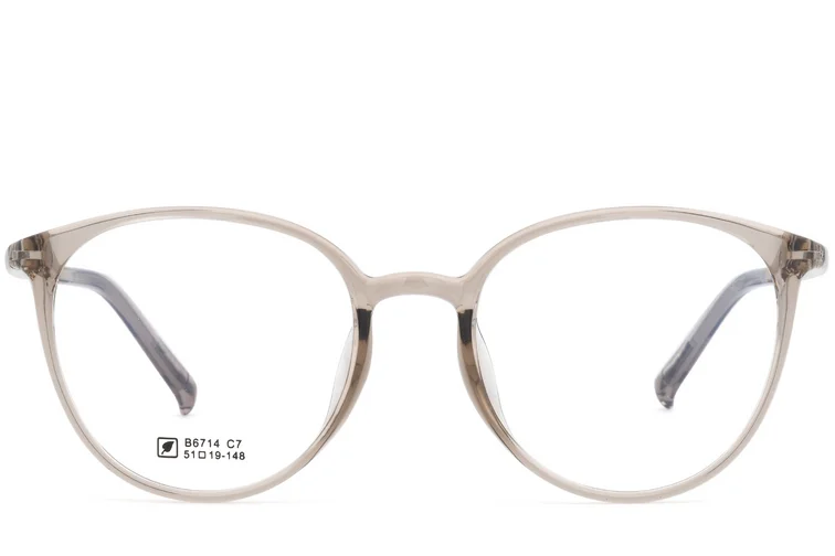 Oval Brown TR90 Glasses #BS0620-0388