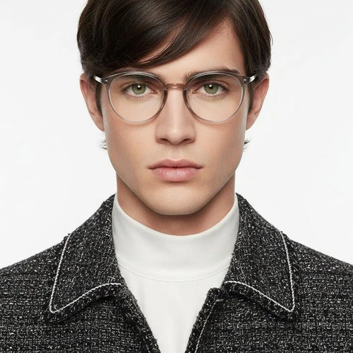 Oval Brown TR90 Glasses #BS0620-0388