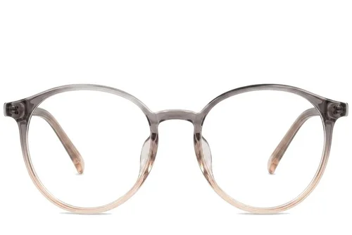 Oval Gray TR90 Glasses #BS0620-0389
