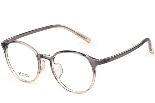 Lunettes ovales grises TR90 #BS0620-0389