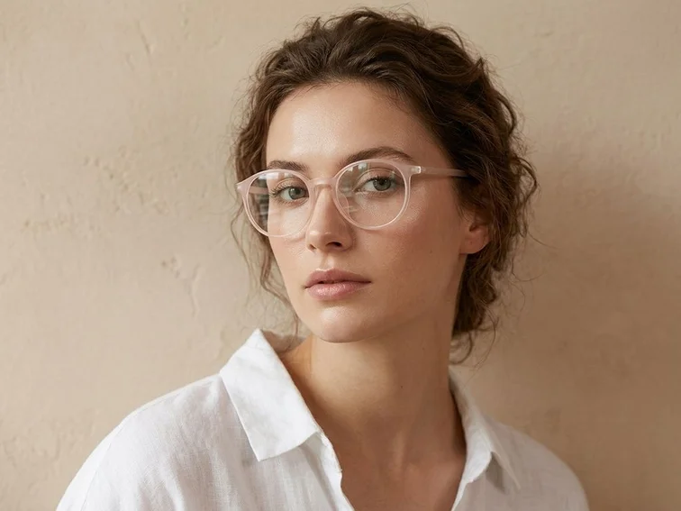 Ovale rosa TR90-Brille #BS0620-0390
