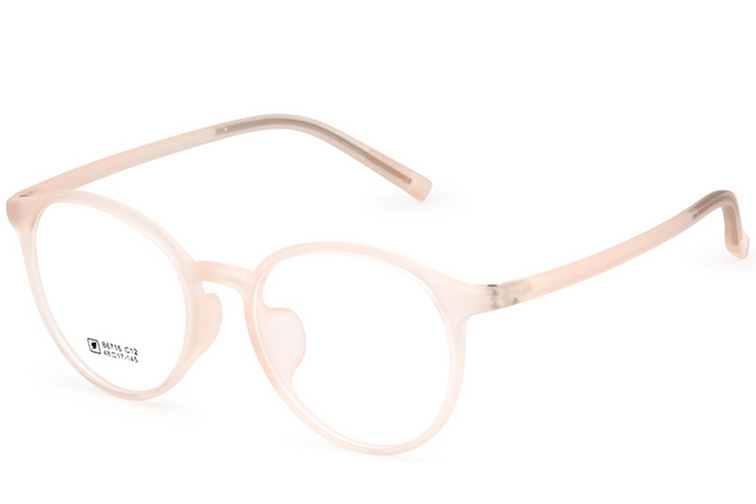 Oval Pink TR90 Glasses #BS0620-0390