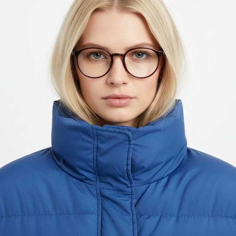 Ovale TR90-Brille in Schildpattoptik #BS0620-0391