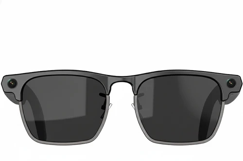 (PRE-ORDER) G3 Semi-rimless Black TR90 Smart AI Sunglasses #BS0705-0007