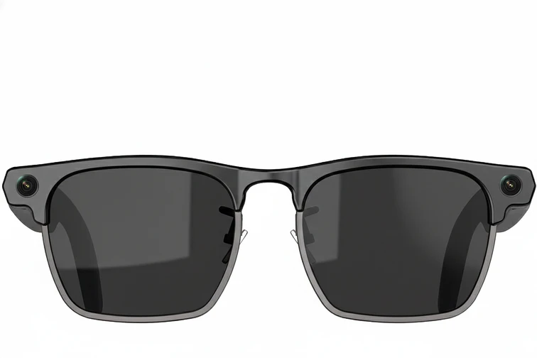 G3 Semi-rimless Black TR90 Smart AI Sunglasses #BS0705-0007