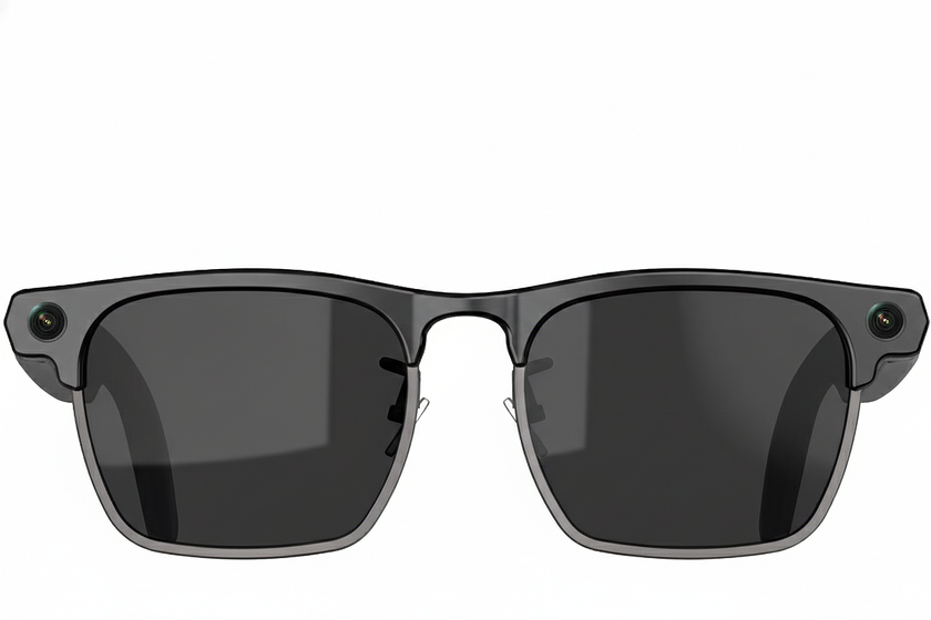 (PRE-ORDER) G3 Semi-rimless Black TR90 Smart AI Sunglasses #BS0705-0007