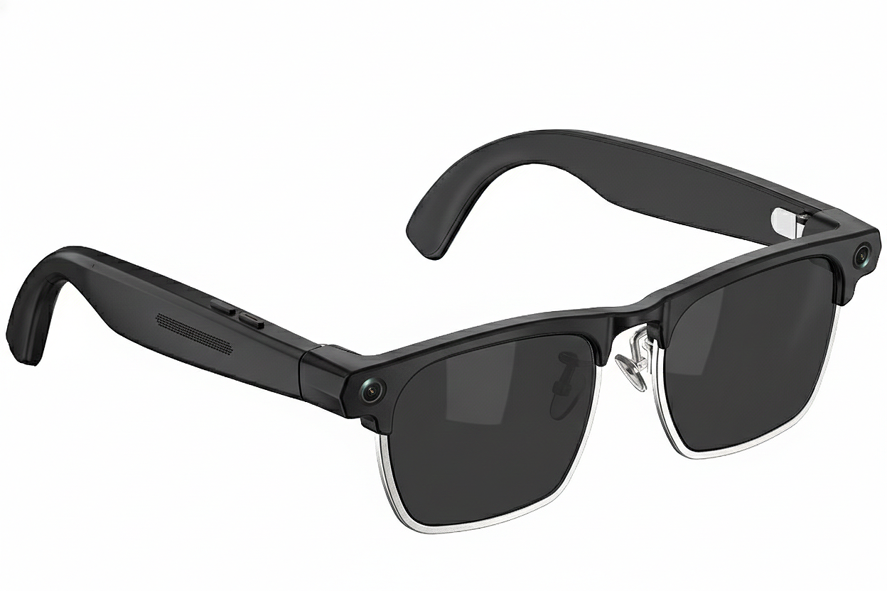 G3 Semi-rimless Silver TR90 Smart AI Sunglasses #BS0705-0008