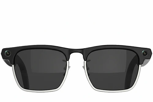 (PRE-ORDER) G3 Semi-rimless Silver TR90 Smart AI Sunglasses #BS0705-0008