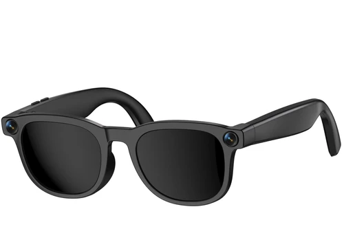 Rectangular Black TR90 Smart AI Glasses #BS0705-5001