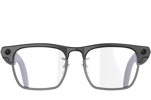 G3 Halbrandlose schwarze TR90 Smart AI Brille #BS705-0003