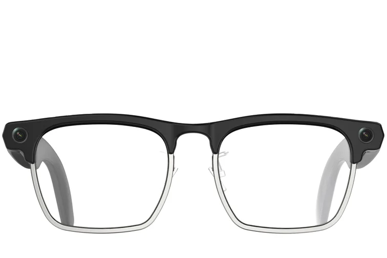 Occhiali intelligenti AI G3 semi-cerchiati argento TR90 #BS705-0004