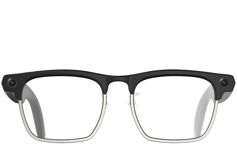 G3 Semi-rimless Silver TR90 Smart AI Glasses #BS0705-0004
