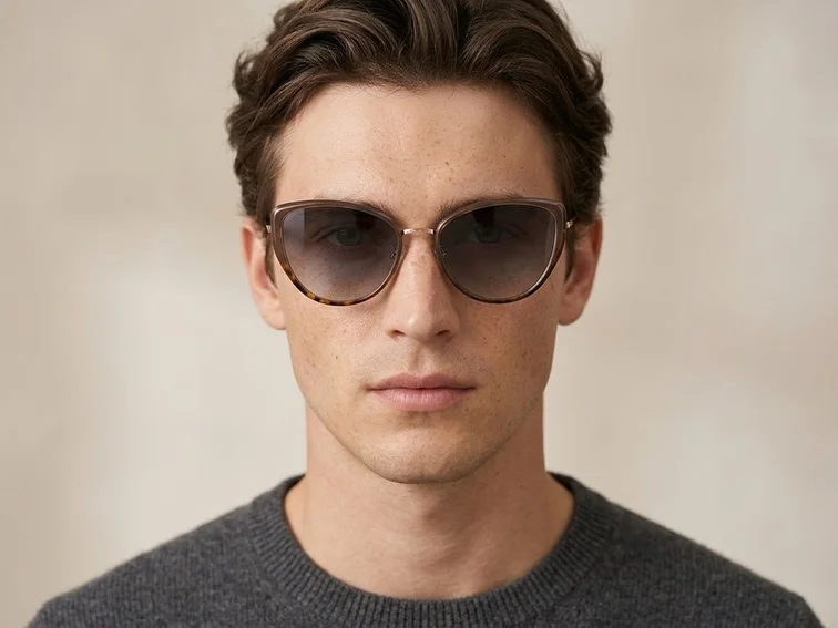 Butterfly Tortoiseshell TR90 Sunglasses #BS0824-0027
