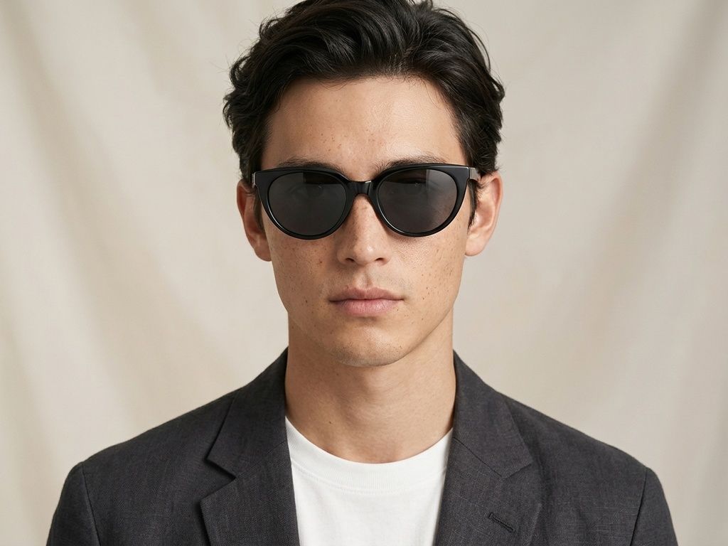 Butterfly Black TR90 Sunglasses #BS0824-0036