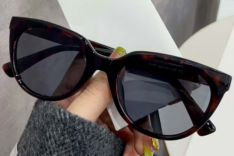 Butterfly Tortoiseshell TR90 Sunglasses #BS0824-0037