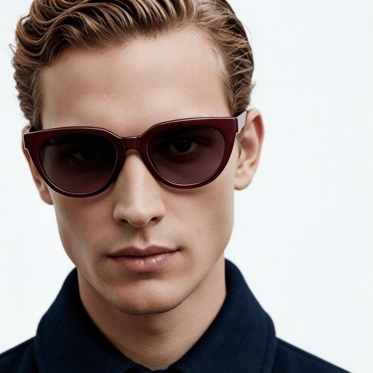 Butterfly Red TR90 Sunglasses #BS0824-0039