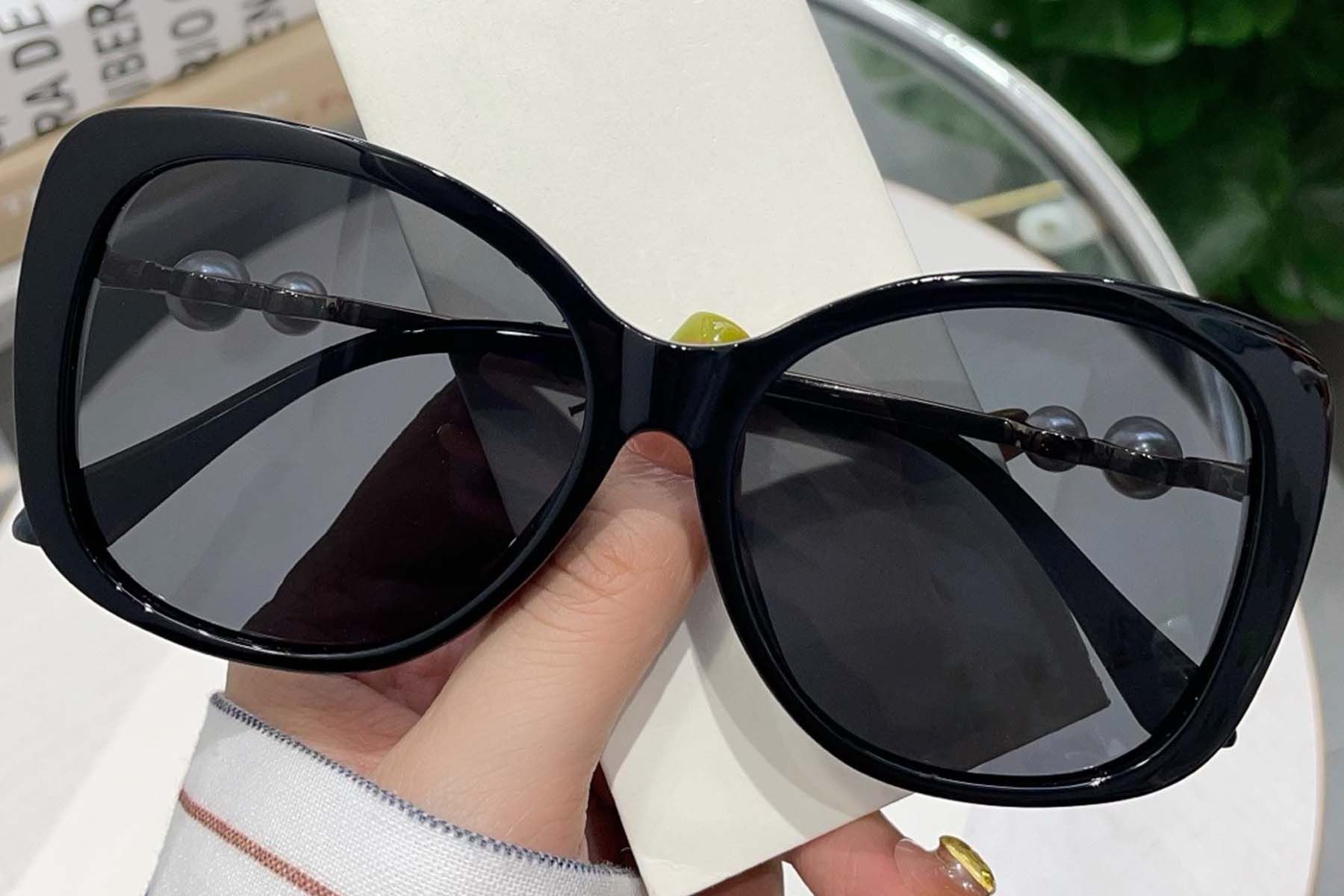 Butterfly Black TR90 Sunglasses #BS0824-0044