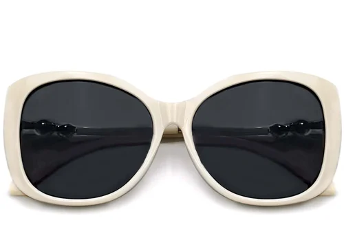 Lunettes de soleil Butterfly Cream TR90 #BS0824-0045