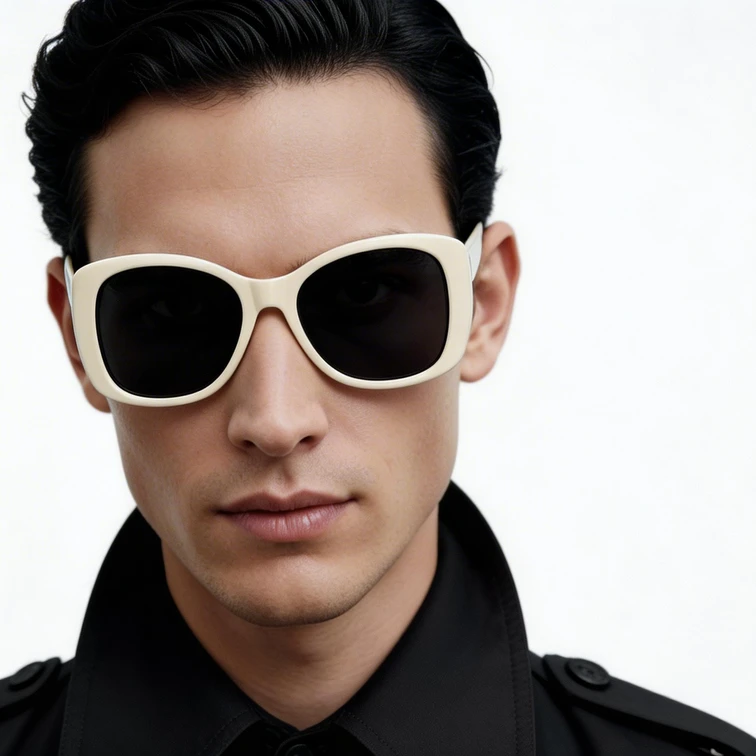 Gafas de sol Butterfly Cream TR90 #BS0824-0045