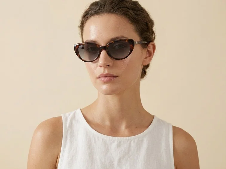 Butterfly Tortoiseshell TR90 Sunglasses #BS0824-0048