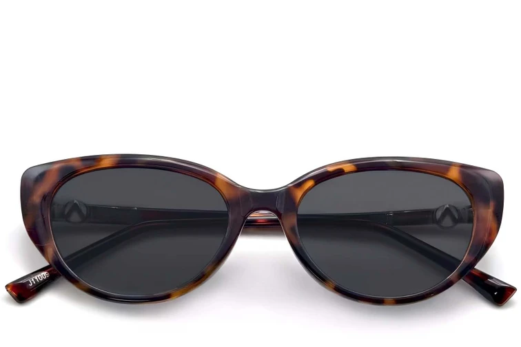 Lunettes de soleil papillon écaille de tortue TR90 #BS0824-0048
