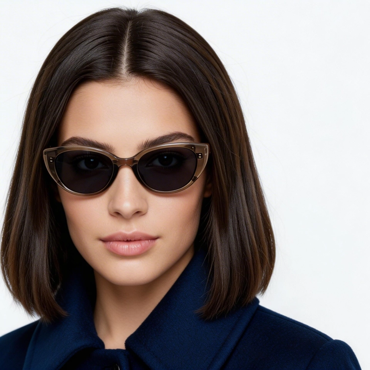 Butterfly Brown TR90 Sunglasses #BS0824-0049