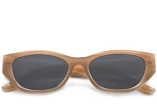 Lunettes de soleil papillon jaune TR90 #BS0824-0054