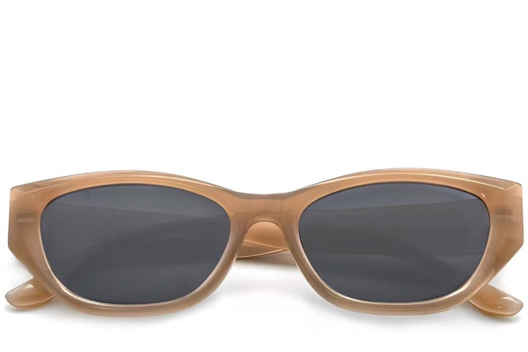 Lunettes de soleil papillon jaune TR90 #BS0824-0054