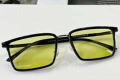 Rectangular Black TR90 Sunglasses #BS0824-0057