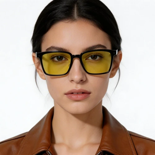 Rectangular Black TR90 Sunglasses #BS0824-0057