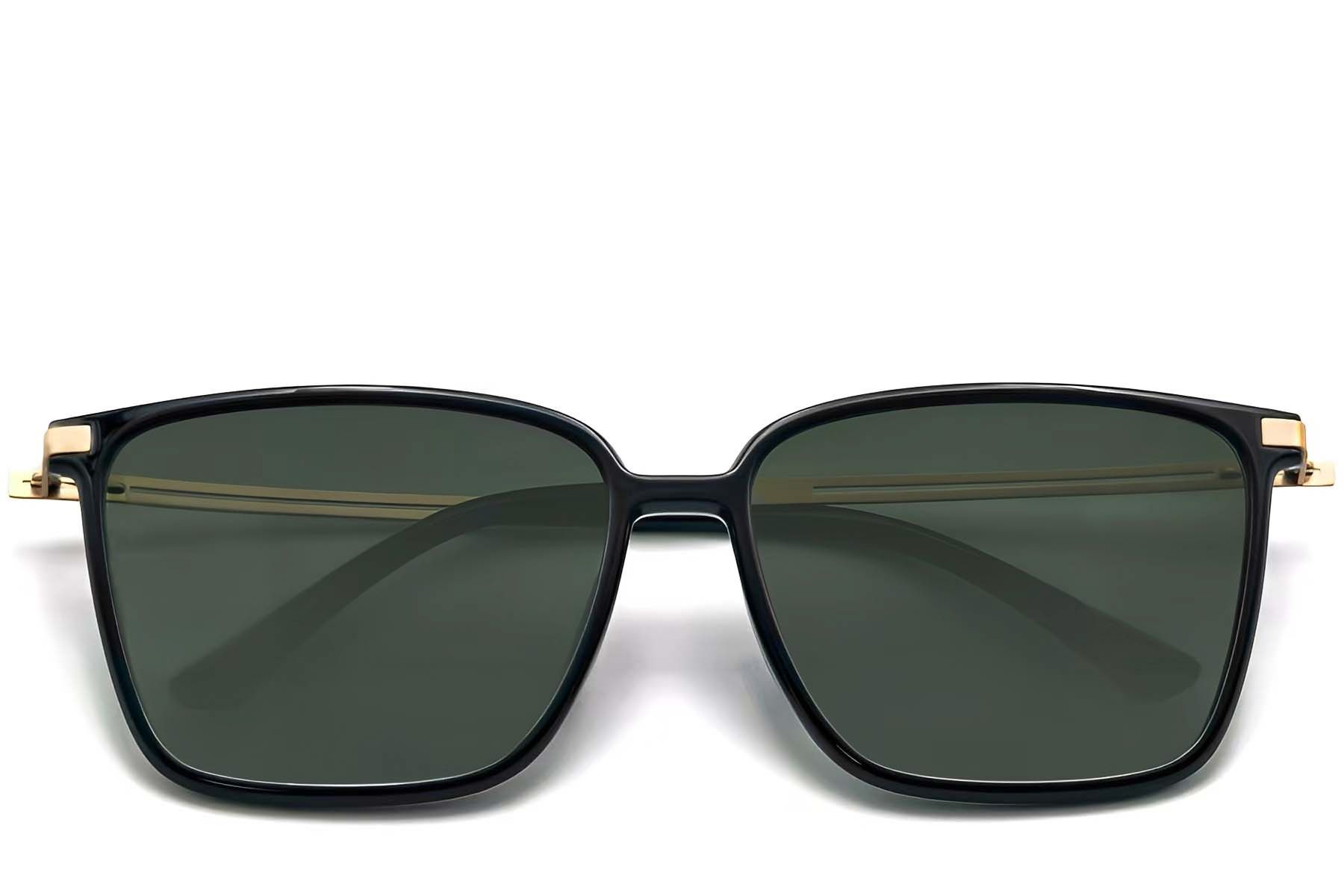 Rectangular Black TR90 Sunglasses #BS0824-0071