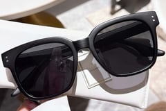 Rectangular Black TR90 Sunglasses #BS0824-0078