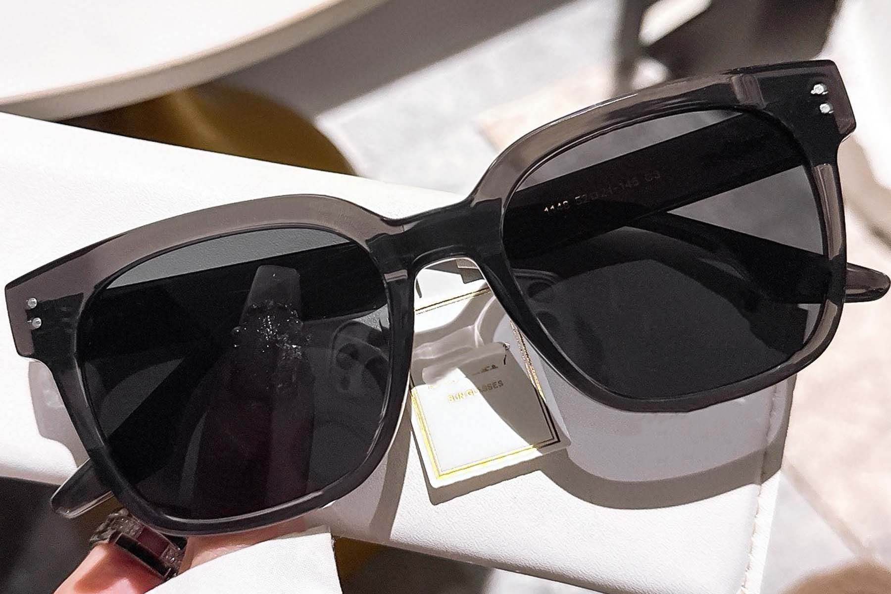 Rectangular Grey TR90 Sunglasses #BS0824-0079