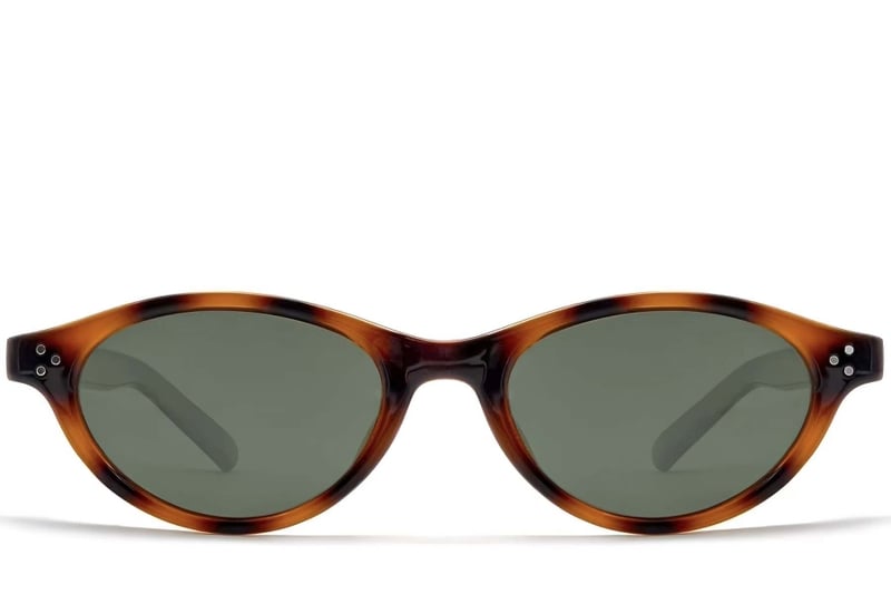 Oval Tortoiseshell TR90 Sunglasses #BS0824-0085