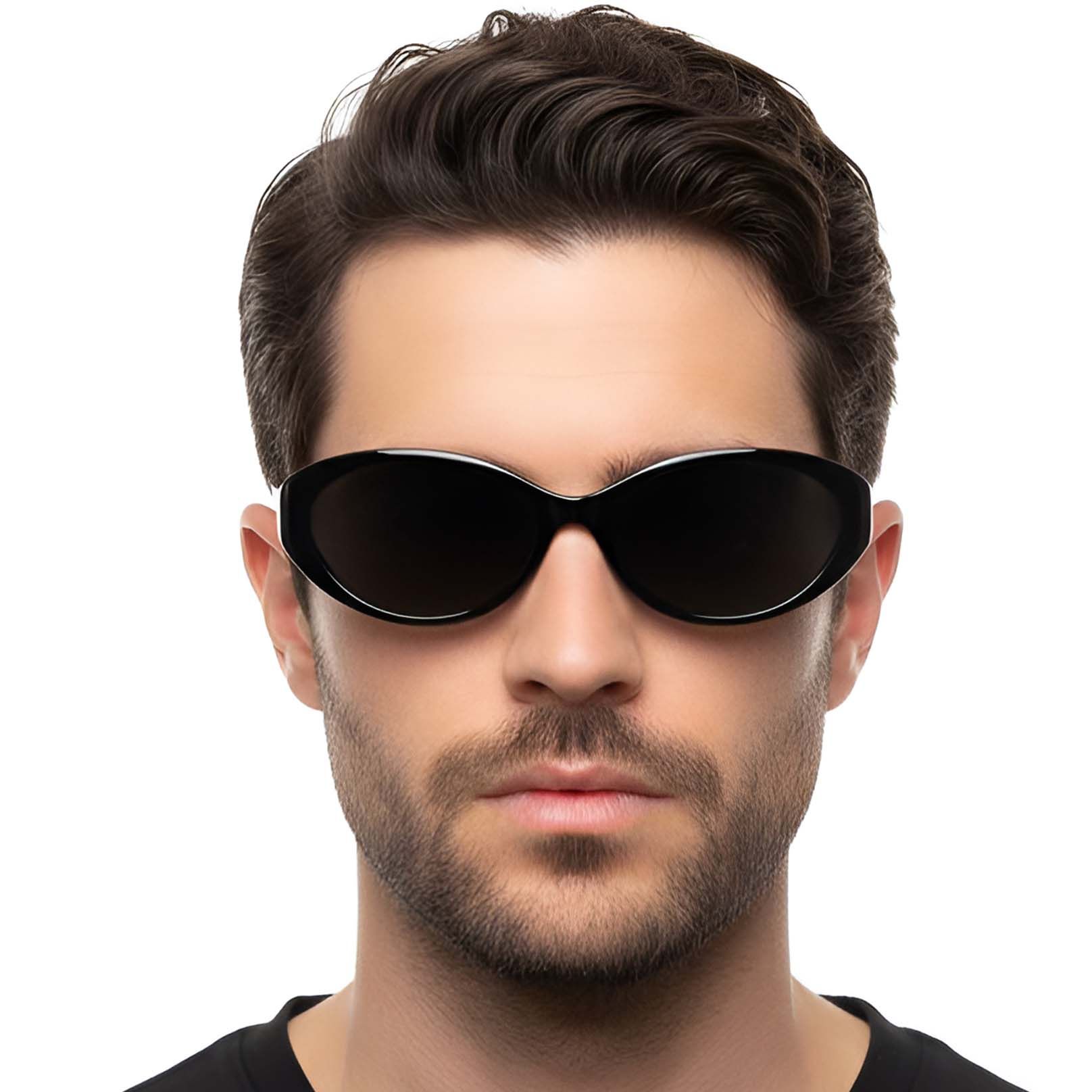 Butterfly Black TR90 Sunglasses #BS0824-0090